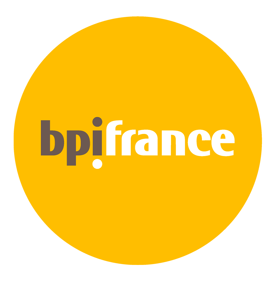 Logo bpifrance le hub yellow hd
