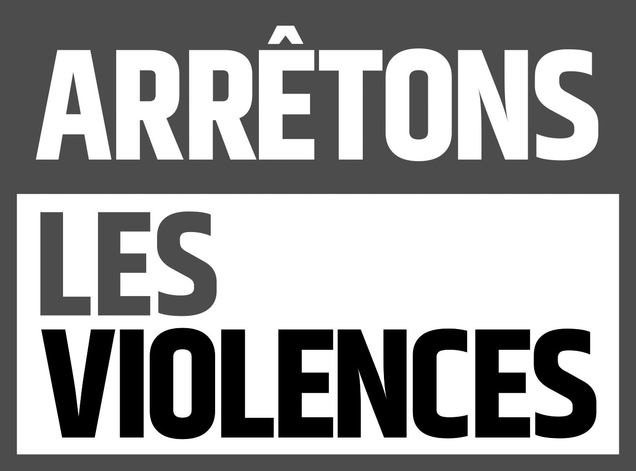 Logo de arrêtons les violences, site du gouvernement