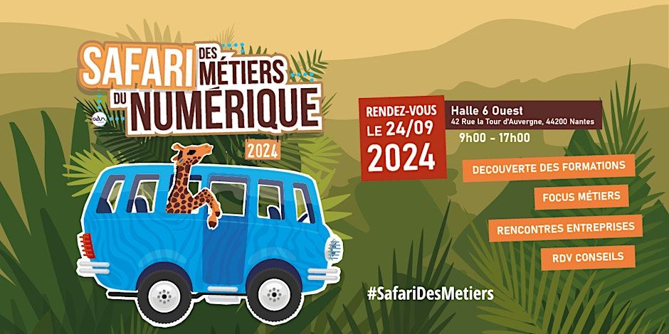 Safari des métiers du numérique 2024