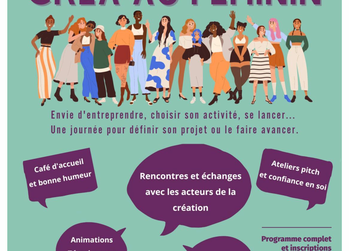 Entrepreneuriat : place aux femmes !