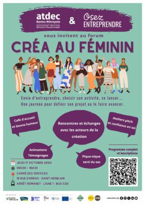 Entrepreneuriat : place aux femmes !