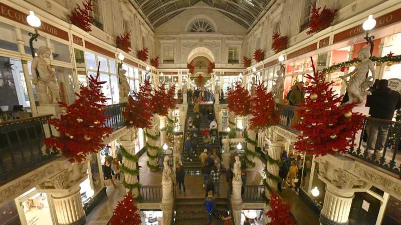 Nantes en fêtes , féerie de noël 2023 , décorations