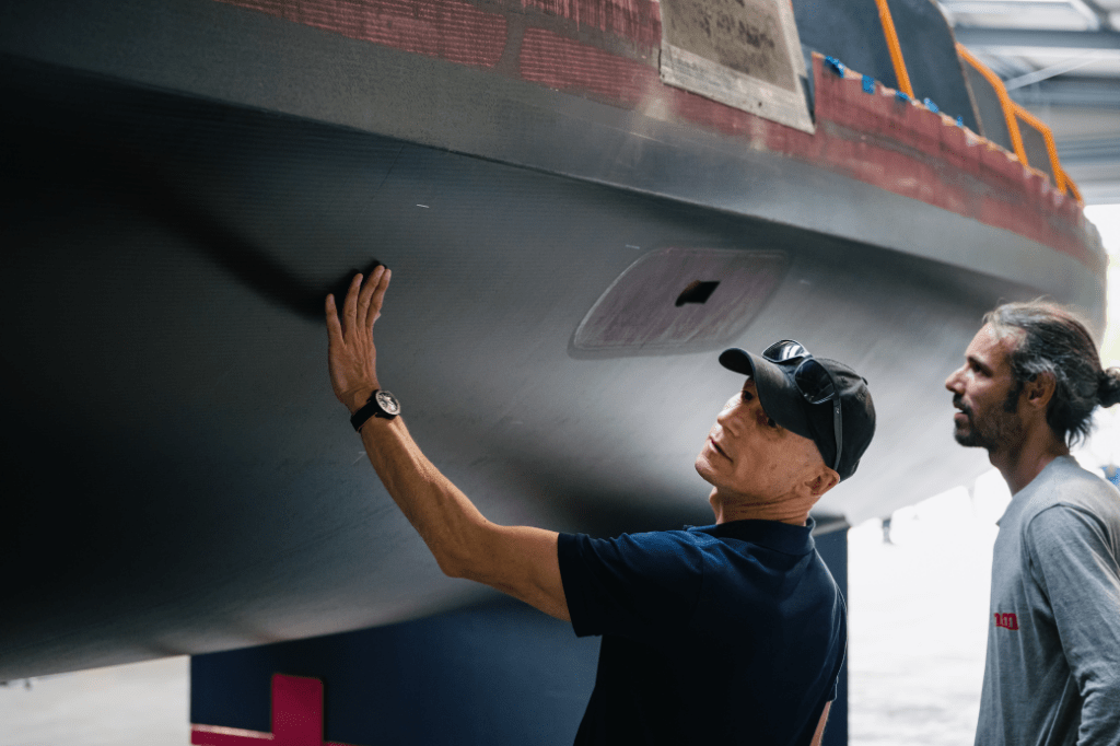 IMOCA Les p'tits doudous Armel Tripon