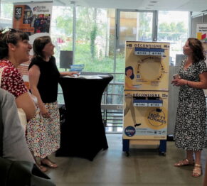 Le collecteur low-tech des Boites Nomades a été installé le 17 juin dans les locaux de Nantes Métropole au Champ de Mars.