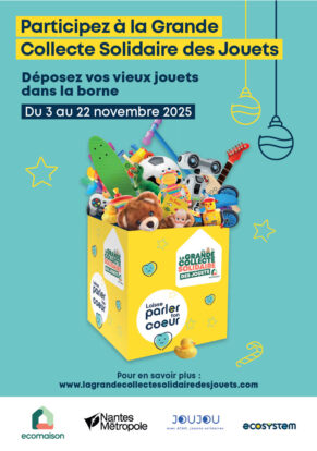 Participez à la grande collecte solidaire des jouets du 3 au 22 novembre 2025.