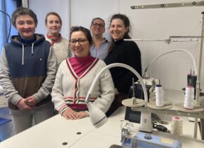 Une partie du collectif de La Fabrique d'Arakné