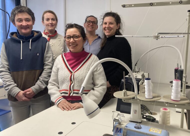 Une partie du collectif de La Fabrique d'Arakné